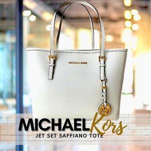Michael Kors Large Jet Set Saffiano Tote